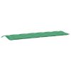 Garden Bench Cushions 2pcs Green 78.7"x19.7"x2.8" Oxford Fabric