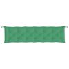 Garden Bench Cushions 2pcs Green 78.7"x19.7"x2.8" Oxford Fabric