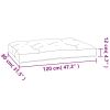Pallet Cushions 5 pcs Wine Red Fabric