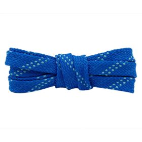 Weiou Hot Sale Top10 Drop-Shipping Custom Design Double Twill Polyester Shoelaces For Shoes (Color: #103	Blue-turquoise)