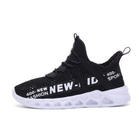 FLARUT Kids Running Shoes Sport Shoes Boys Sneakers Outdoor Light Tenis Basket Footwear Red Black Girl Breathable Soft Shoes (Color: white hollow shoes)