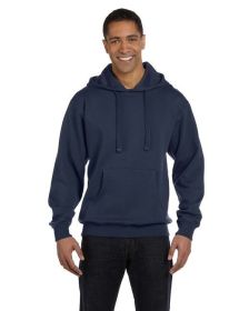 Adult Organic/Recycled Pullover Hooded Sweatshirt - BLACK - 2XL (Color: PACIFIC)