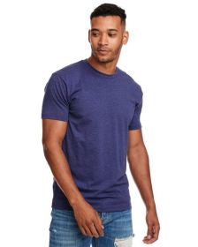 Unisex CVC Crewneck T-Shirt - WHITE - 5XL (Color: STORM)