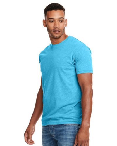 Unisex CVC Crewneck T-Shirt - WHITE - 5XL
